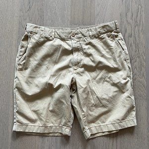 Uniqlo Men's Tan Shorts Size L 33-36